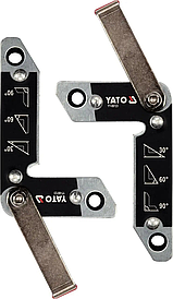 Магнітні тримачі для зварювання 2 шт. 32 кг YATO YT-08723