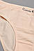 Труси жіночі однотонні персикового кольору р.S/M 197026S, фото 3