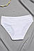 Труси жіночі однотонні білого кольору р.L/XL 197027S, фото 2