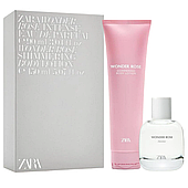 Набір для жінок парфумована вода Zara Wonder Rose 90 мл + лосьйон для тіла Wonder Rose 150 мл