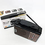 Радіоприймач GOLON RX-608 всехвильовий на батарейках + підтримка USB/microSD/MP3/WMA, фото 8