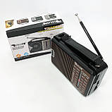 Радіоприймач GOLON RX-608 всехвильовий на батарейках + підтримка USB/microSD/MP3/WMA, фото 9