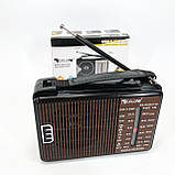 Радіоприймач GOLON RX-608 всехвильовий на батарейках + підтримка USB/microSD/MP3/WMA, фото 10