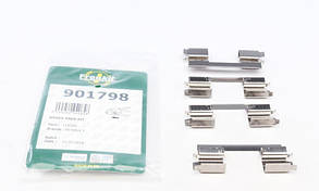 Renault Kangoo II 08-> Планка суппорта (переднего) прижимная (к-кт)