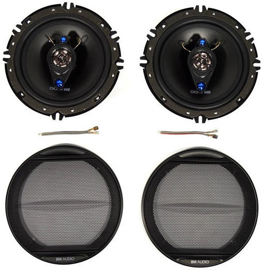 Автомобільна акустика BOSCHMANN BM AUDIO WJ1-S66V4 16 см 330W 4х смуга