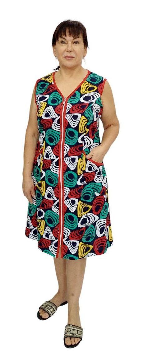 Халат трикотажний без рукав, фото 1