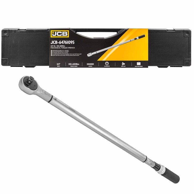 Динамометричний ключ JCB Tools JCB-64761095 3/4" 100-600 Нм, фото 1