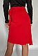 Спідниця-хустка для латини onesize Apmi червоний, фото 3