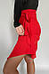 Спідниця-хустка для латини onesize Apmi червоний, фото 7