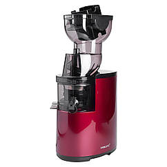 Соковижималка електрична шнекова для томатів Sokany 300 Вт з чашами Червона Lugi