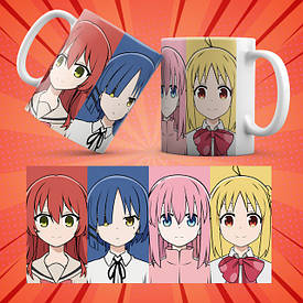 Чашки Bocchi the Rock / Самітниця-рокерка!