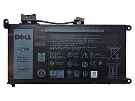 Батарея (Знос 13%) Dell WDX0R 42Wh Dell latitude 3500, Vostro 15 5568, Inspiron 5567 оригінал Б/В