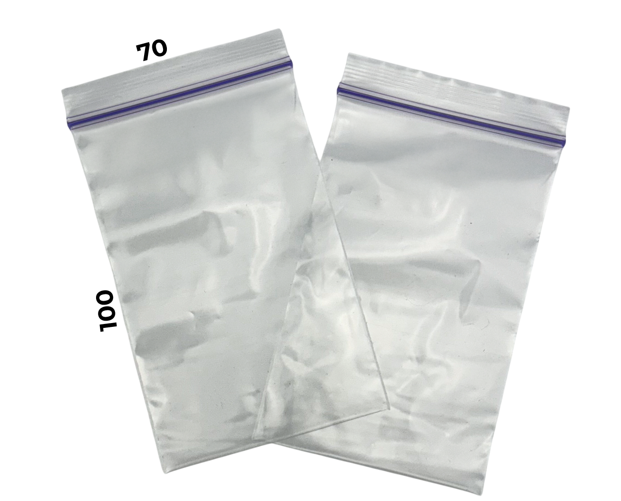 Пакети з замком Zip-Lock (70*100мм) (100шт/уп)