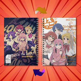 Скетчбуки Bocchi the Rock / Самітниця-рокерка!