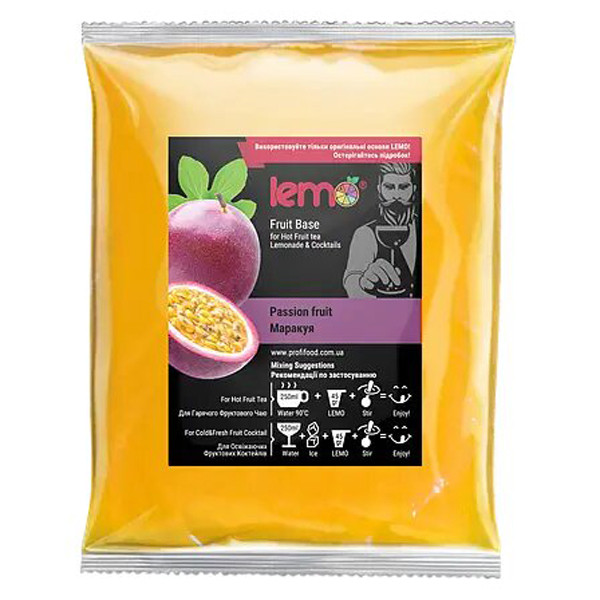 Фруктове пюре Маракуя Lemo 1кг