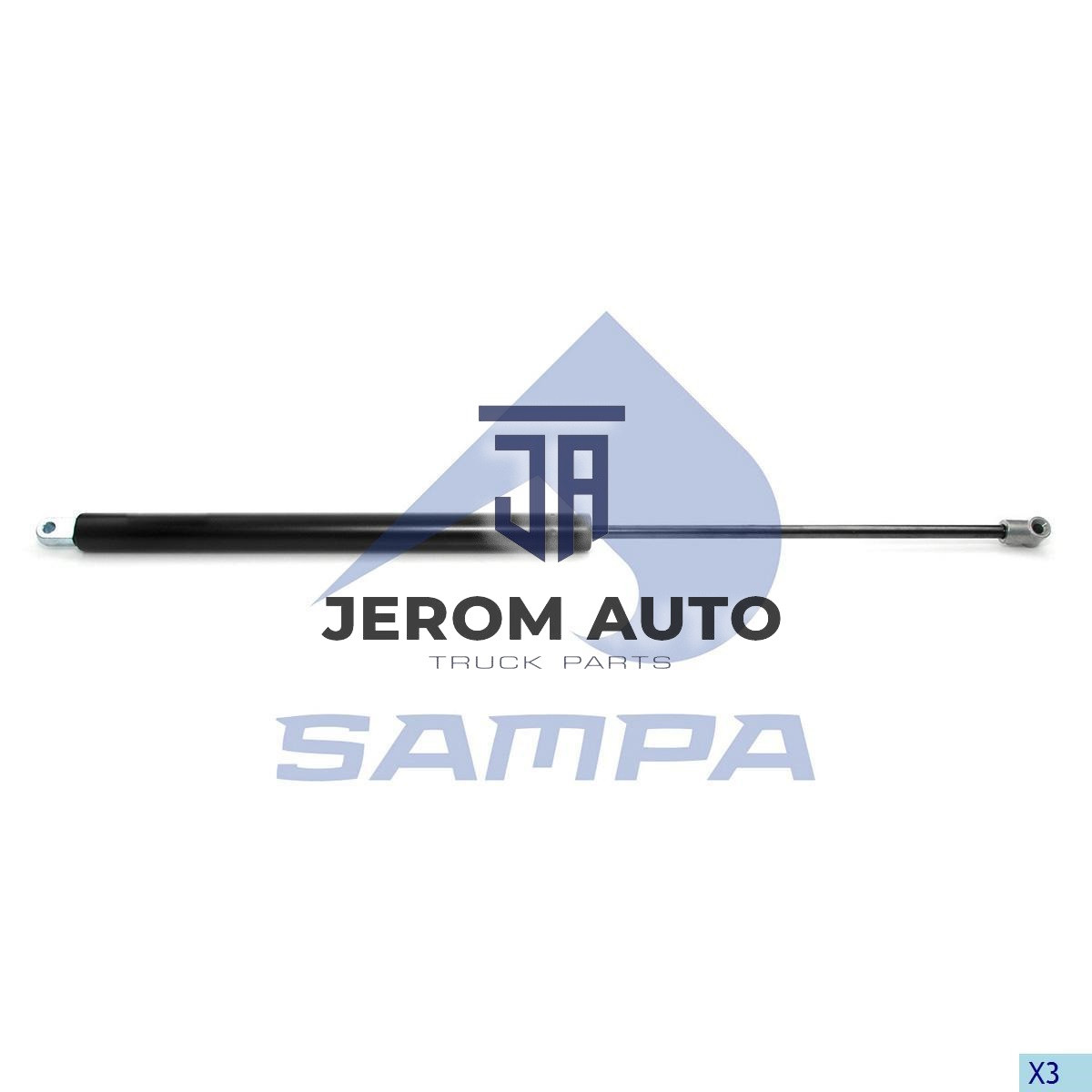 Газова пружина капота / SAMPA / 060.069-01