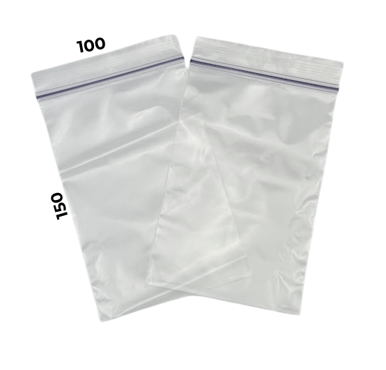 Пакети з замком Zip-Lock (100*150мм) (100шт/уп)