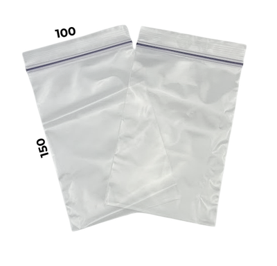 Пакети з замком Zip-Lock (100*150мм) (100шт/уп)