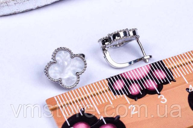 Сережки Van Cleef срібло