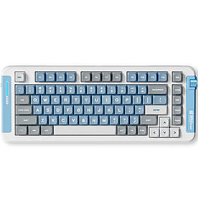 Ігрова клавіатура бездротова MCHOSE X75 Blue/Grey Сіро-голубий