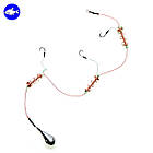 Донна снасть «Вбивця карася» (3 гачки, вантаж «Крапля» 10g, 20g, 30g, 35g, 45g, 60g, 80g)