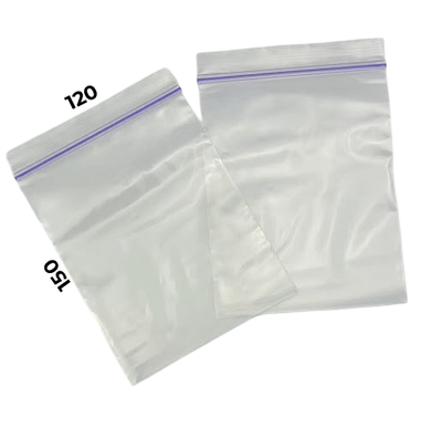 Пакети з замком Zip-Lock (120*150мм) (100шт/уп)