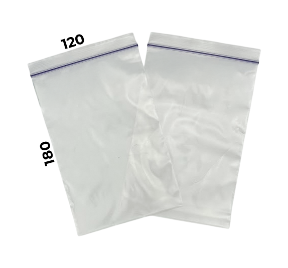 Пакети з замком Zip-Lock (120*180мм) (100шт/уп)