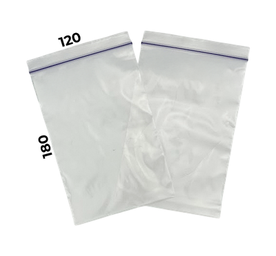 Пакети з замком Zip-Lock (120*180мм) (100шт/уп)