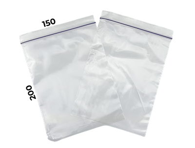 Пакети з замком Zip-Lock (150*200 мм) (100шт/уп)