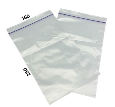 Пакети з замком Zip-Lock (160*250 мм) (100шт/уп)