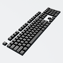 Набір кейкапів DARK PROJECT PBT KS-45 ENG/UA/RU (DP-KS-0045) чорні, фото 3