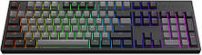 Набір кейкапів DARK PROJECT PBT KS-46 ENG/UA/RU (DP-KS-0046) чорно-сірі, фото 3
