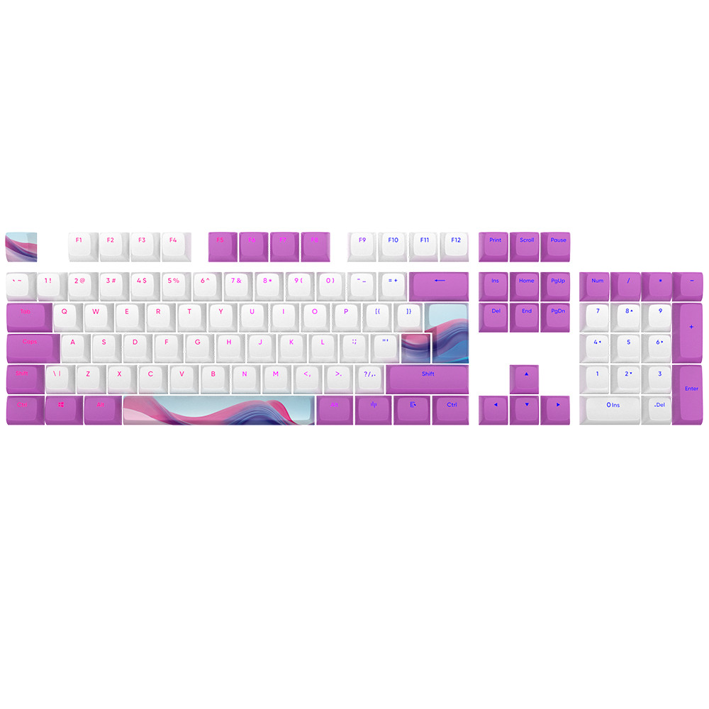 Набір кейкапів DARK PROJECT Candy K (ANSI and ISO)