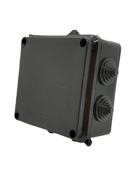 Коробка розподільча з кришкою Р9, (без клемника, 100х100х70мм) Кова-електро