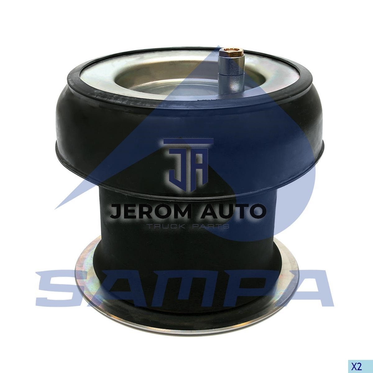 Пневморесора в зборі зі сталевим стаком / SAMPA / SP 551817-K, фото 1