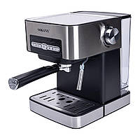 Кавоварка з трубкою для молока Sokany 1.6 л кавоварка ріжкова для дому 850 Вт Lugi