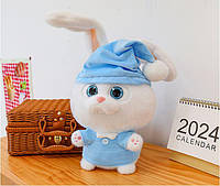 Кролик Сніжок у піжамці з мультфільму "Таємне життя домашніх тварин"