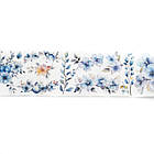 Наліпки в рулоні скотч Блакитні квіти 6см*2м Папір NKL111, фото 2