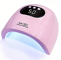 Лампа для манікюру LED/UV Sun S3 88 Вт рожева USB