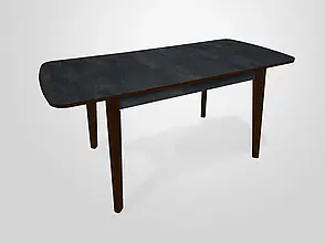 Стіл обідній Честер Fusion Furniture, колір вугільний камінь + венге, фото 2