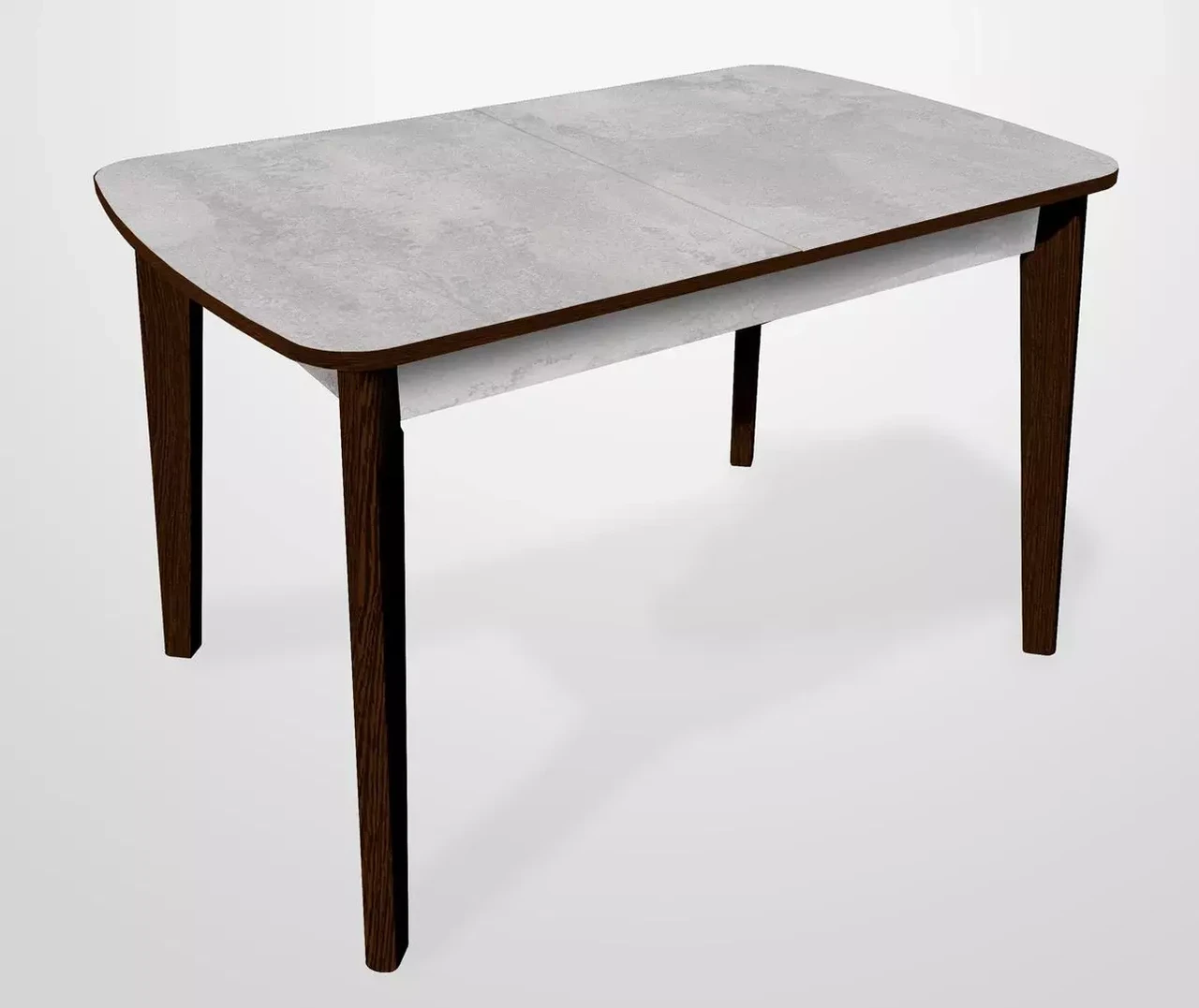 Стіл обідній Честер Fusion Furniture, колір  бетонний камінь + венге