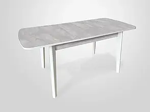Стіл обідній Честер Fusion Furniture, колір бетонний камінь + білий, фото 4