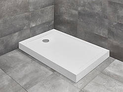 Душовий піддон Radaway Doros F Compact 120×70 см (SDRFP1270-05), акриловий, білий