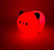 Силіконовий бездротовий нічник у вигляді забавної Панди з шарфом EL-543-31, фото 5