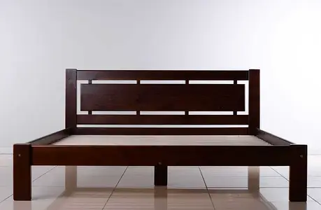 Двоспальне ліжко Сіцилия 160 Fusion Furniture, колір горіх, фото 1