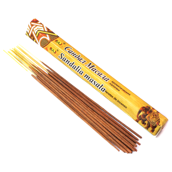 Ароматичні палички  Sandal Masala / Сандал Масала шестигранник