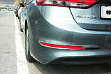 Хром накладки на протитуманки Hyundai Elantra AD 2015-2019 (Autoclover/Південна Корея), фото 6