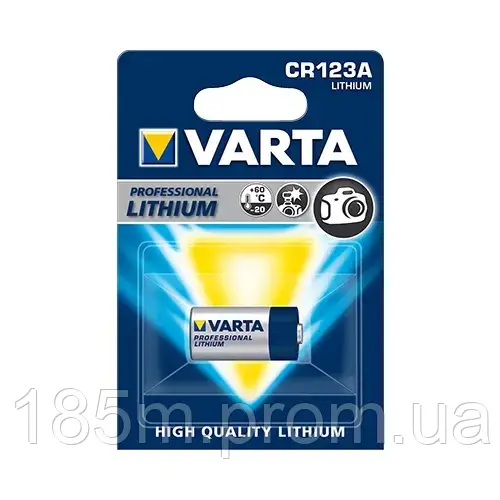 Батарейка VARTA Lithium 6205 CR123A 1BL, фото 1