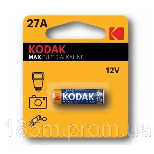 Батарейка KODAK MAX Alkaline K27A 12V 1 BL, фото 1