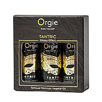 Набір олій для тантричного масажу Orgie – Tantric Mini Size Collection (3х30 мл), зволоження